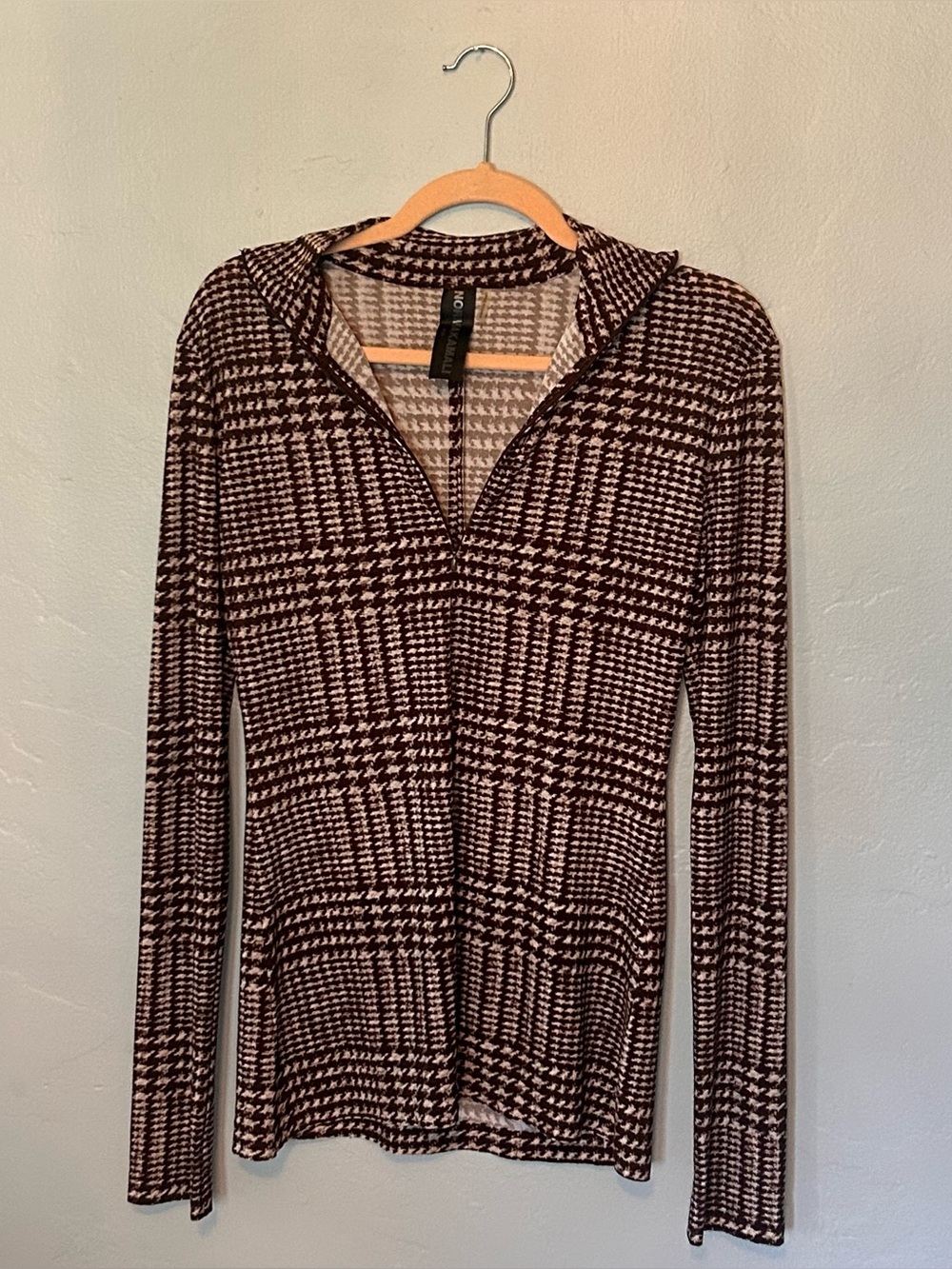 Norma Kamali zip-up turtleneck